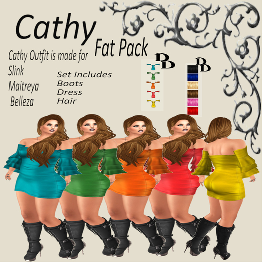 DD Cathy Dress Fatpack