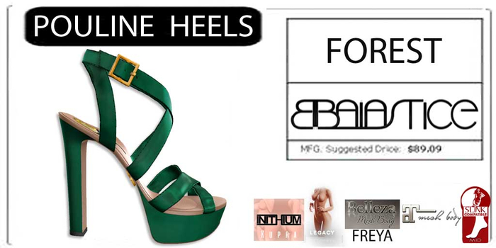 Baiastice_Pouline Heels-Forest