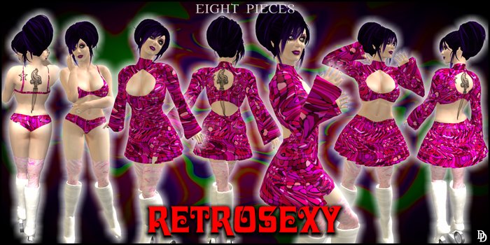 Dare Designs: Retrosexy - pink