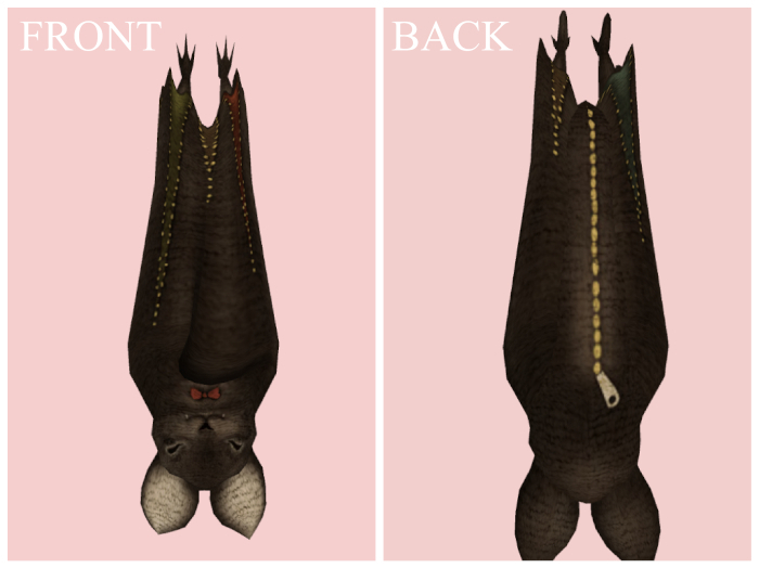 HPMD* stuffed bat (rare)