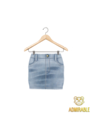 Admirable- Denim Skirt (Light)