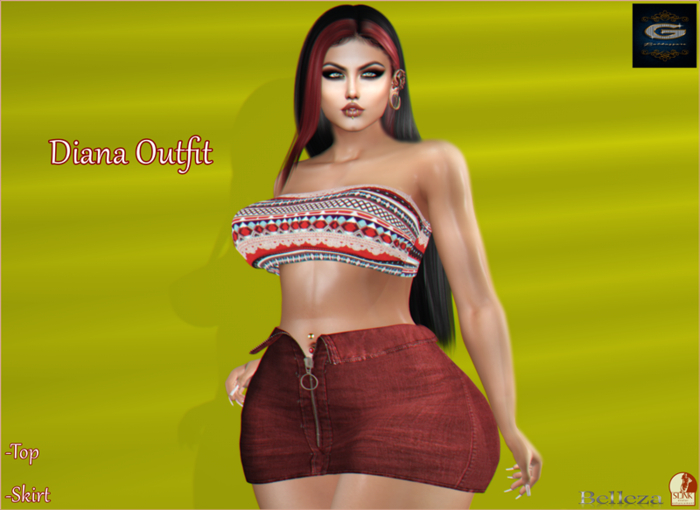 ::G.B-Diana Outfit::