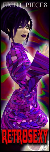 Dare Designs: Retrosexy - purple