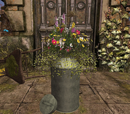 CJ Harmony Zinc Milk Churn Wild Flower 3 