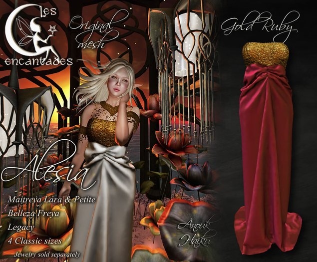 *LE* Alesia Gold Ruby