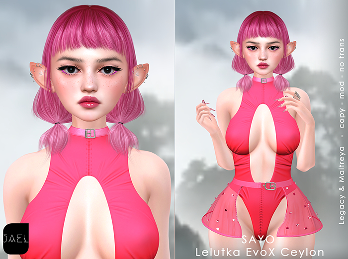 Sayo Shape for Lelutka EvoX - Ceylon