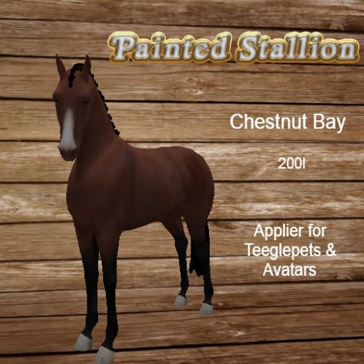 {Painted Stallion}-Chestnut Bay