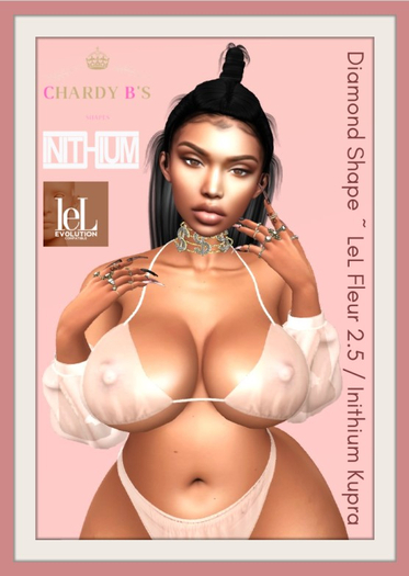 Diamond Shape ~ LeL Fleur 2.5 / Inithium Kupra