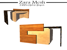 Zara Mesh - Furniture - Reception Counter - FULL PERM MESH