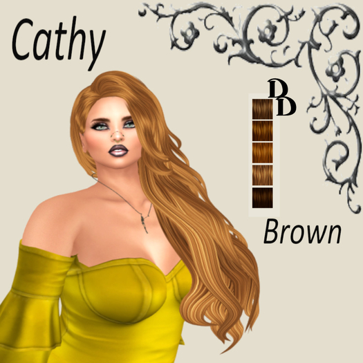 DD Cathy Hair  Brown (add)