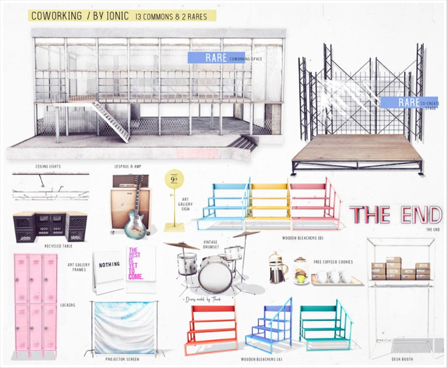  *ionic* Coworking COMPLETE SET 