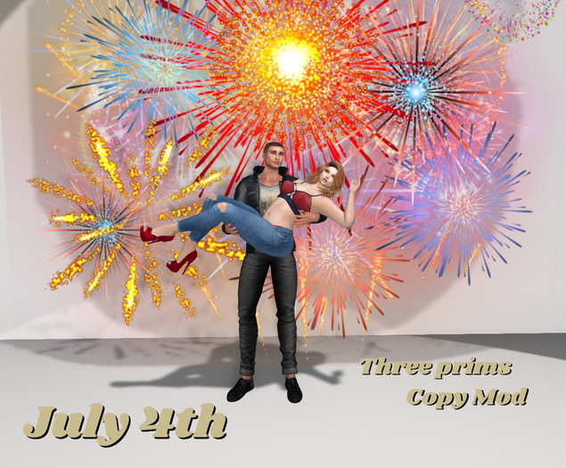 July 4th Celebration - Independence Day - Couples Animation 