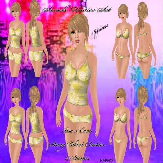 TempT~Sarah Undies Set 