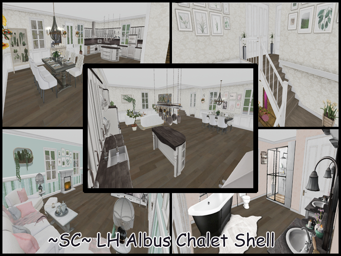 SC -  LH Albus Chalet Walls (Add)