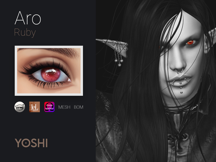 YOSHI - Aro Vampire Eyes - Ruby