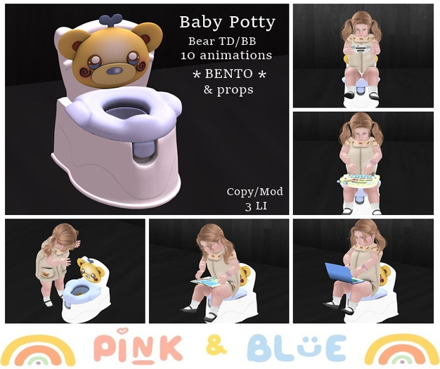 Baby Potty  Bear TD/BB