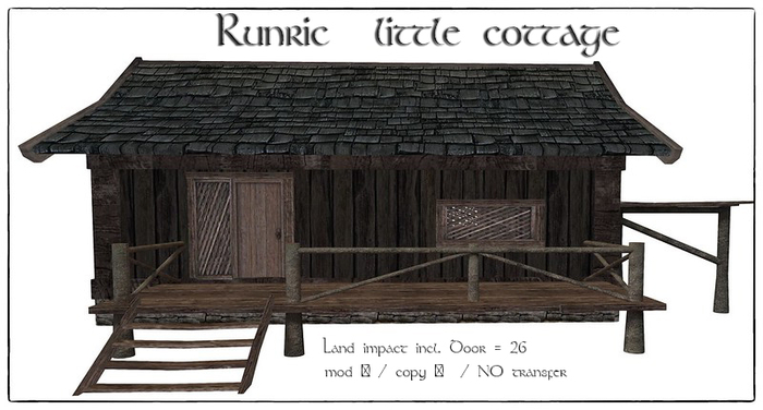 Runric  little cottage - Box