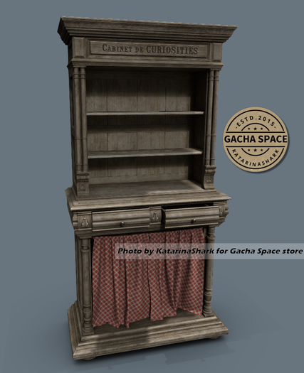 Nutmeg.Porcelain Curiosities Cabinet / 1 RARE