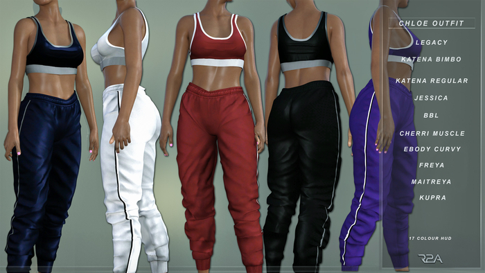 R2A-CHLOE OUTFIT W/HUD