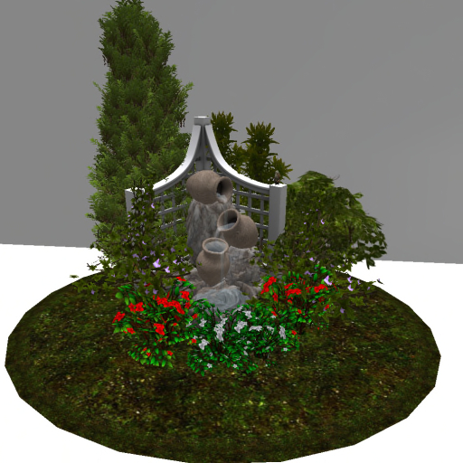 Outside Corner Jug Fountain
