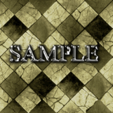 Zoy Texture [ Rhombus Tile 02 ] Seamless - Champagne