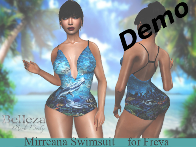 Mirreana Swimsuit Demo ~ Freya
