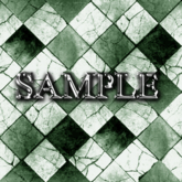 Zoy Texture [ Rhombus Tile 02 ] Seamless - Light Green
