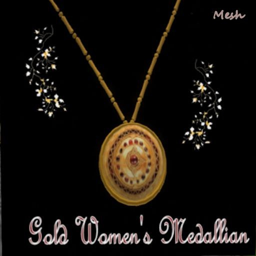 Gold Women's Ruby Necklace Jewelry