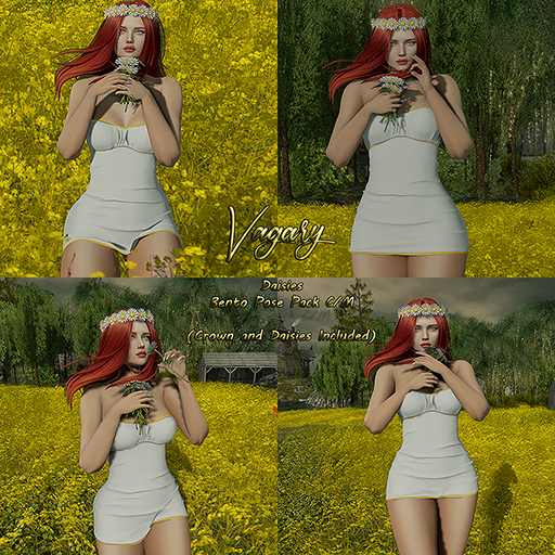 *Vagary* Daisies Pose Pack