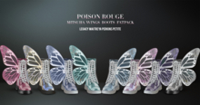 POISON ROUGE Mitsuha Wings Boots - FATPACK