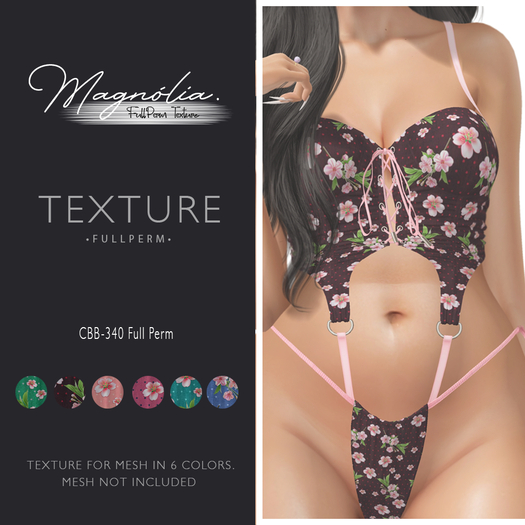 *Magnolia *- Texture FULL PERM -  CBB-340 Full Perm