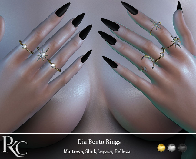 *PKC* Dia Bento Rings