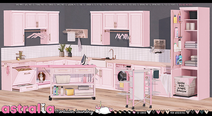 Astralia - Modular Laundry (Corner Units)