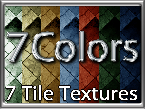 Zoy Texture [ Rhombus Tile 02 ] Seamless - 7 Colors