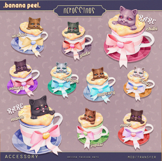 .bp. Neko Tea Cup {mercury}