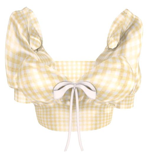 The Annex - Trisha Top - Yellow