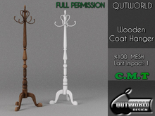.::QUTWORLD Wooden Coat Hanger::.FP 