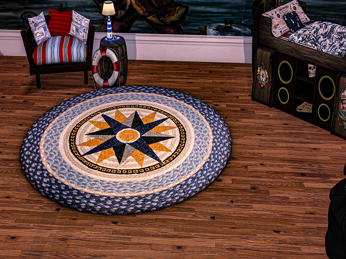 BR Furnishing - Anchors Aweigh Rug (add)