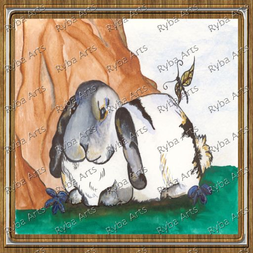 Funny Bunny Painting