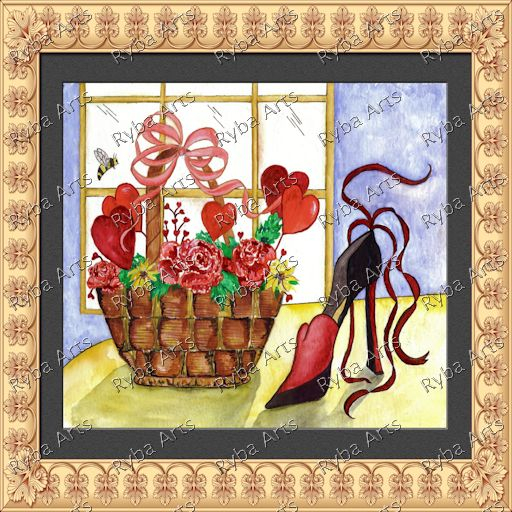 Romance Red Painting