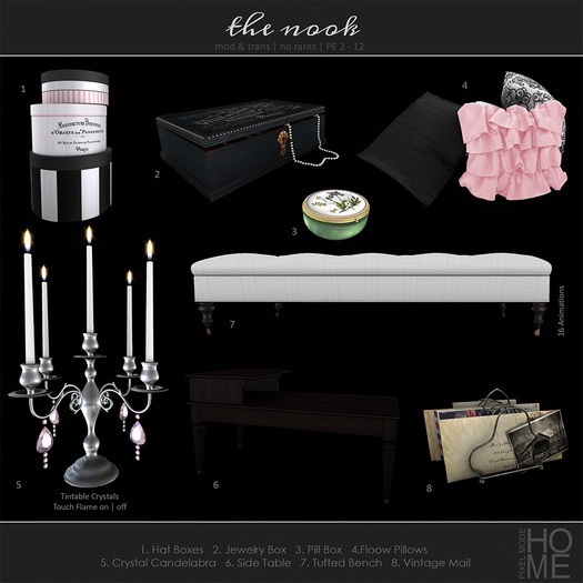 Pixel Mode - The Nook - Tufted Bench