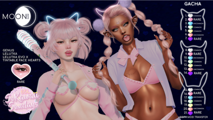 Neon Bunny Ears - Yellow Light 19. COMMON