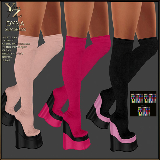 .:-->> YELIZ <<--:.  *DYNA Suede* - HUD -