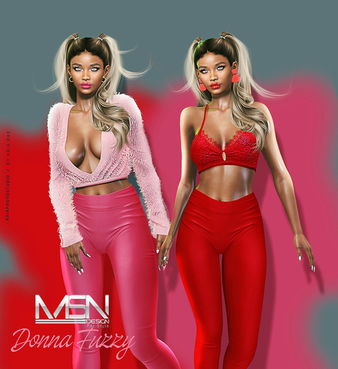 [MSN Design] Donna Top Fuzzy [FATPACK]