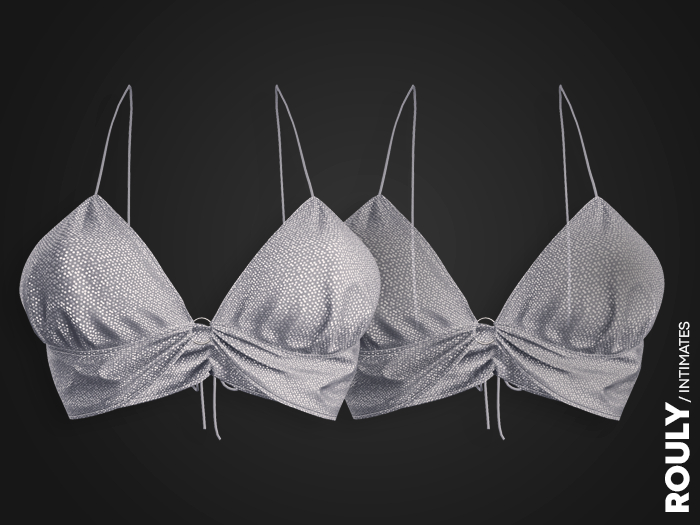 ROULY :: Sweet Harmony Top - Silver