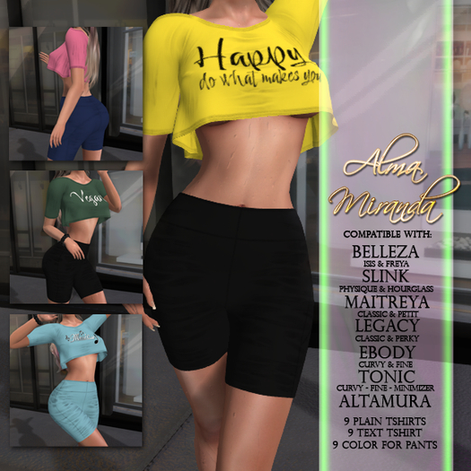 .: AlmaMiranda :. Yoga Outfit ~ Do what makes you Happy
