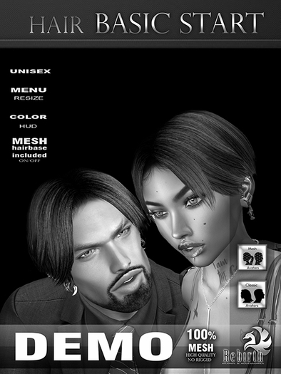 [//REBIRTH/]-Hair basic-START-DEMO