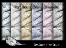 pearl tone crushed velvet textures