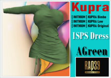 [R39] Kupra 1SPS Dress AGREEN