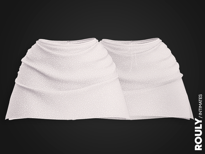 ROULY :: Sweet Harmony Skirt - White